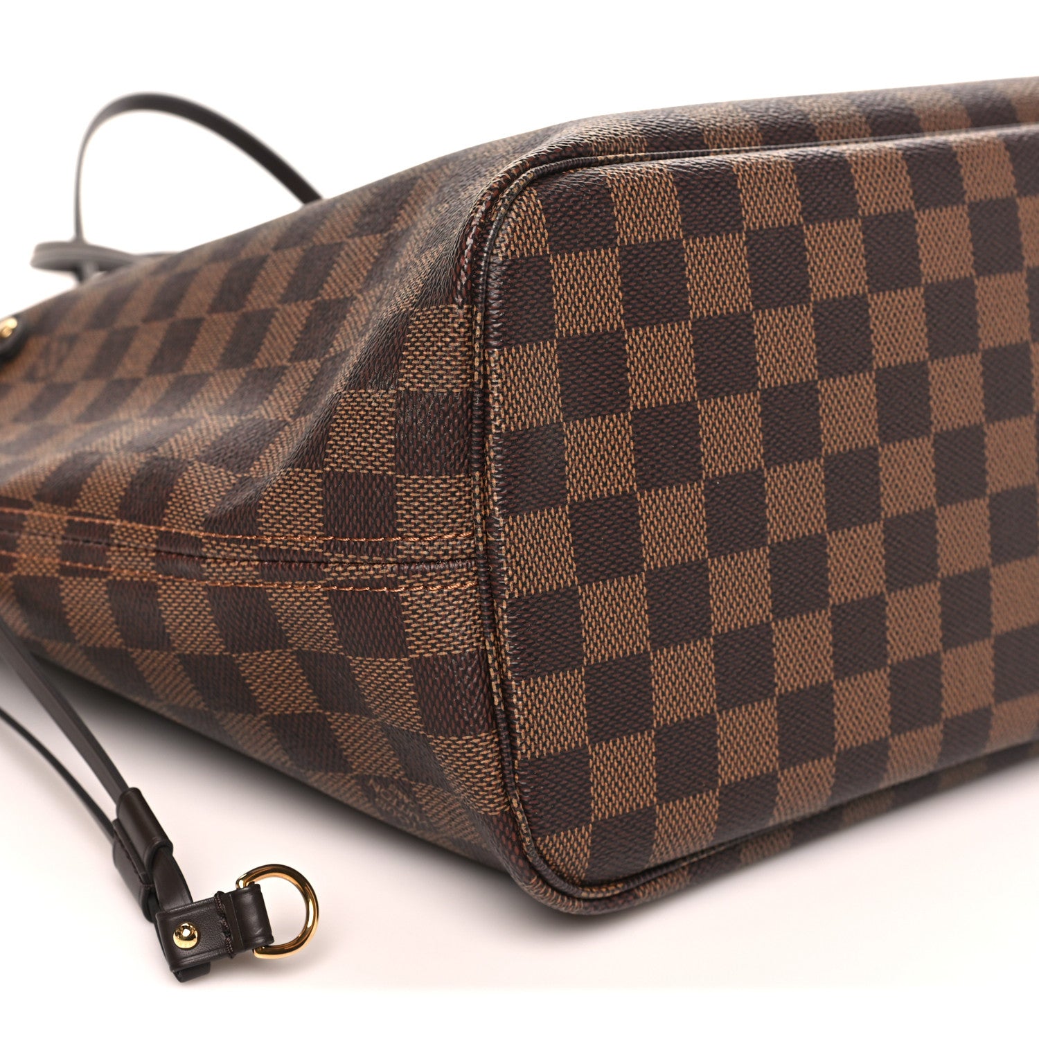 Louis Vuitton Damier Ebene Neo Neverfull MM Rose Ballerine 9 of 12