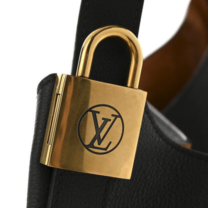 Louis Vuitton Grained Calfskin Low Key Hobo MM Black 11 of 11