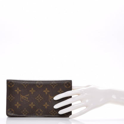 Louis Vuitton Monogram Porte Chequier Cartes Credit European Checkbook Wallet 2 of 7