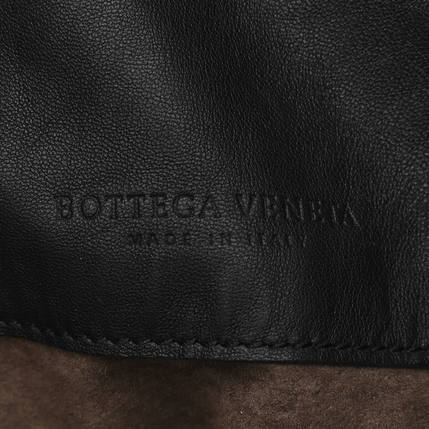 Bottega Veneta Nappa Intrecciato Large Franges Shoulder Bag Black 9 of 9