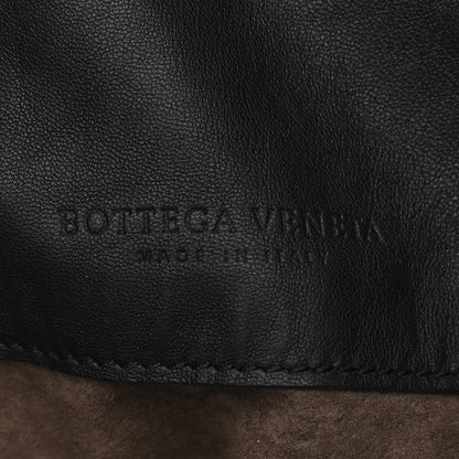 Bottega Veneta Nappa Intrecciato Large Franges Shoulder Bag Black 9 of 9