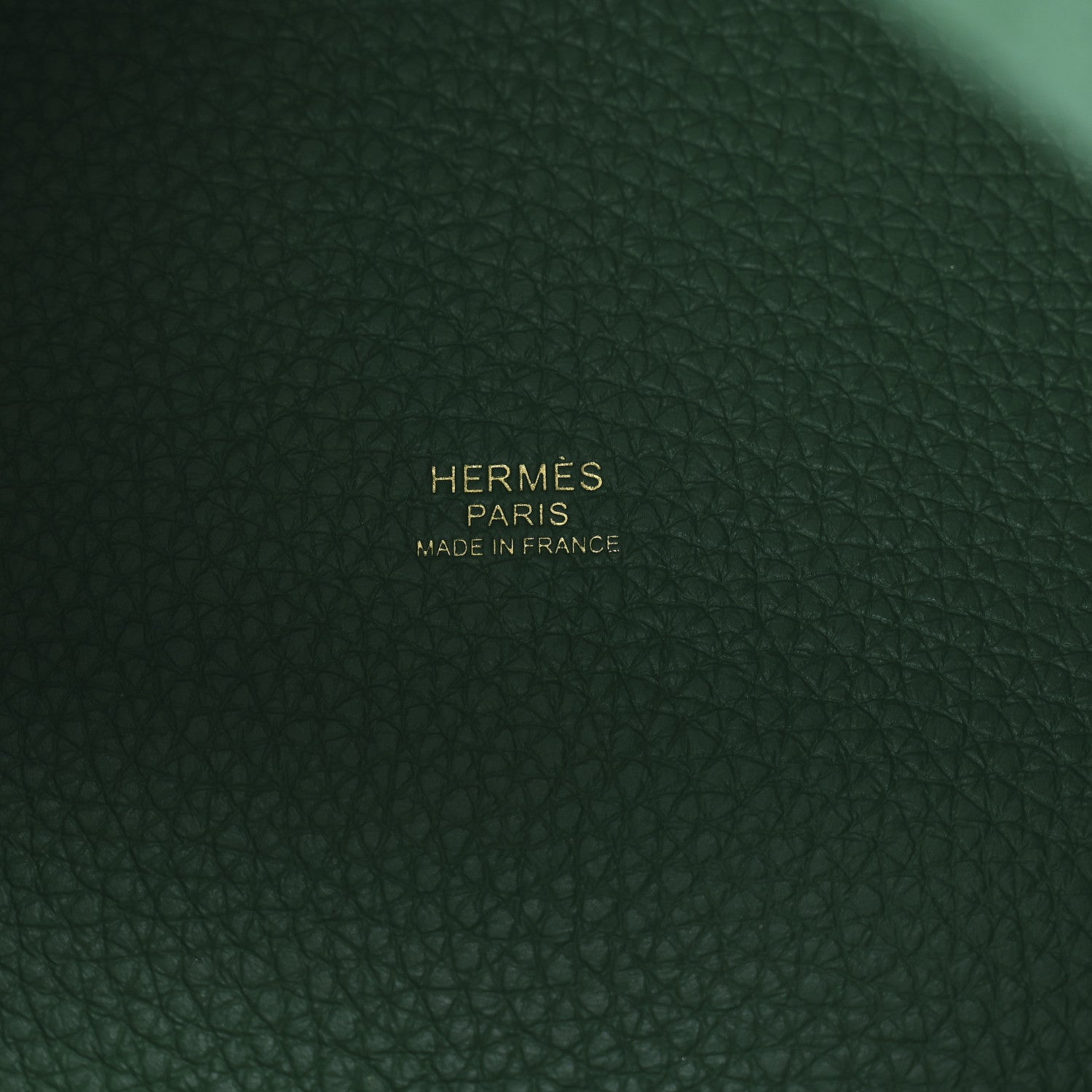 Hermes Taurillon Clemence Picotin Lock 22 MM Vert Vertigo 6 of 11