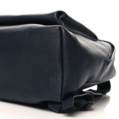 Tom Ford Grained Calfskin Buckley Backpack Navy 9 of 9