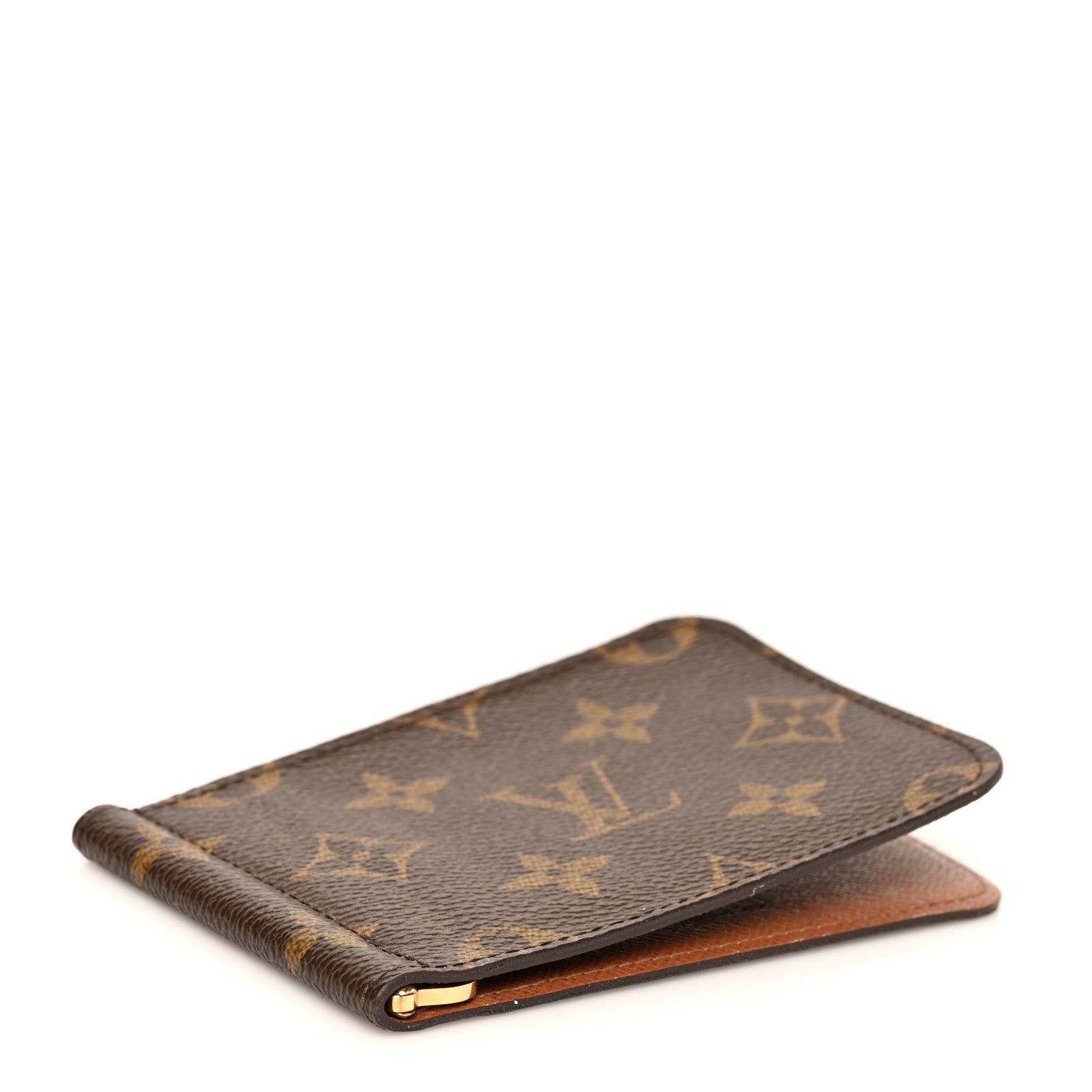 Louis Vuitton Monogram Money Clip Wallet Billfold 4 of 7