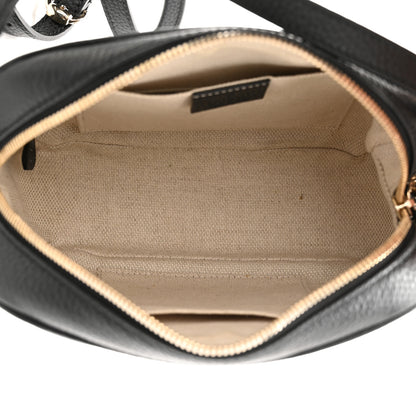 Gucci Pebbled Calfskin Small Soho Disco Bag Black 5 of 12