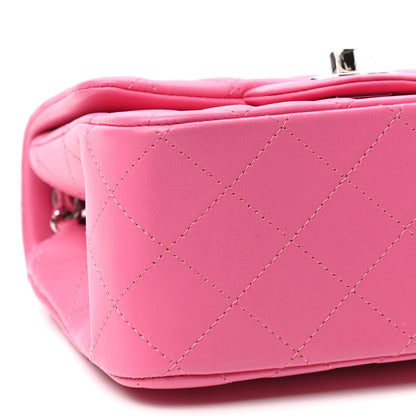 Chanel Lambskin Quilted Mini Square Flap Pink 8 of 9