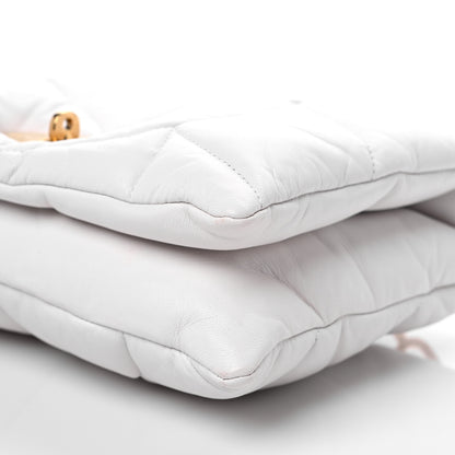 Mulberry Nappa Pillow Quilted Little Softie Bag White 7 of 10