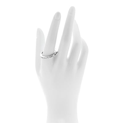 Chrome Hearts Sterling Silver CH Las Vegas Fck You Spacer Ring 65 11 2 of 5