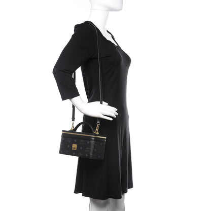 MCM Visetos Rockstar Vanity Case Black 2 of 9