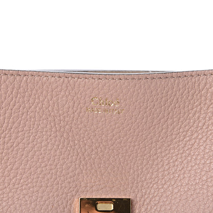 Chloe Grained Lambskin Drew Shoulder Bag Cement Pink 5 of 12