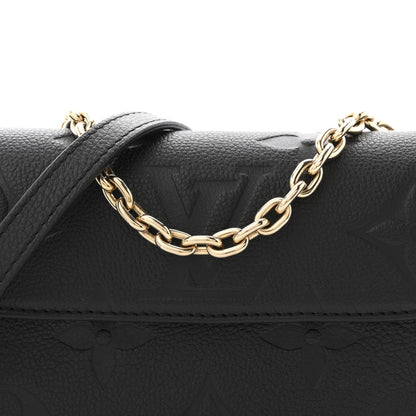 Louis Vuitton Empreinte Monogram Giant Ivy Wallet On Chain Black 7 of 9