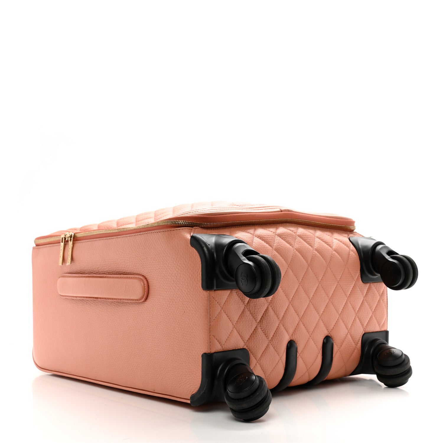 Chanel Calfskin Quilted Coco Case Trolley Pink 3 of 13