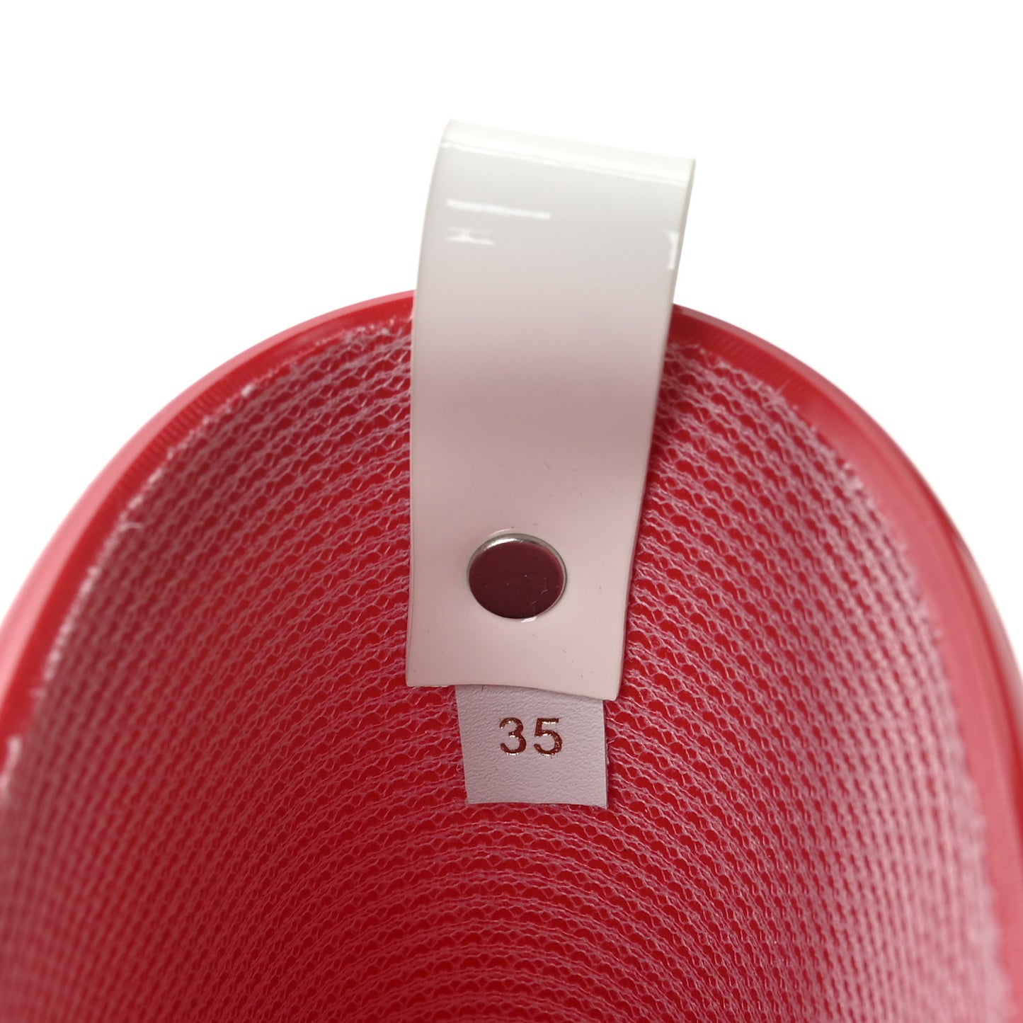 PVC Patent Toy Pluie Flat Rain Boots 35 Loubi