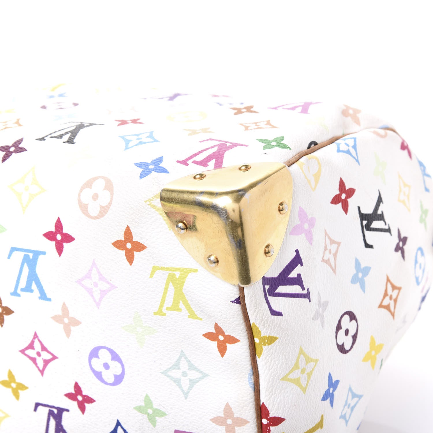 Louis Vuitton Monogram Multicolor Speedy 30 White 8 of 12
