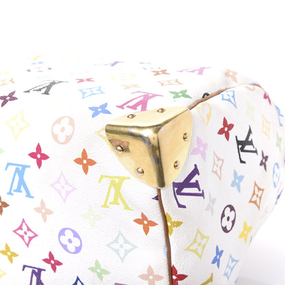 Louis Vuitton Monogram Multicolor Speedy 30 White 8 of 12