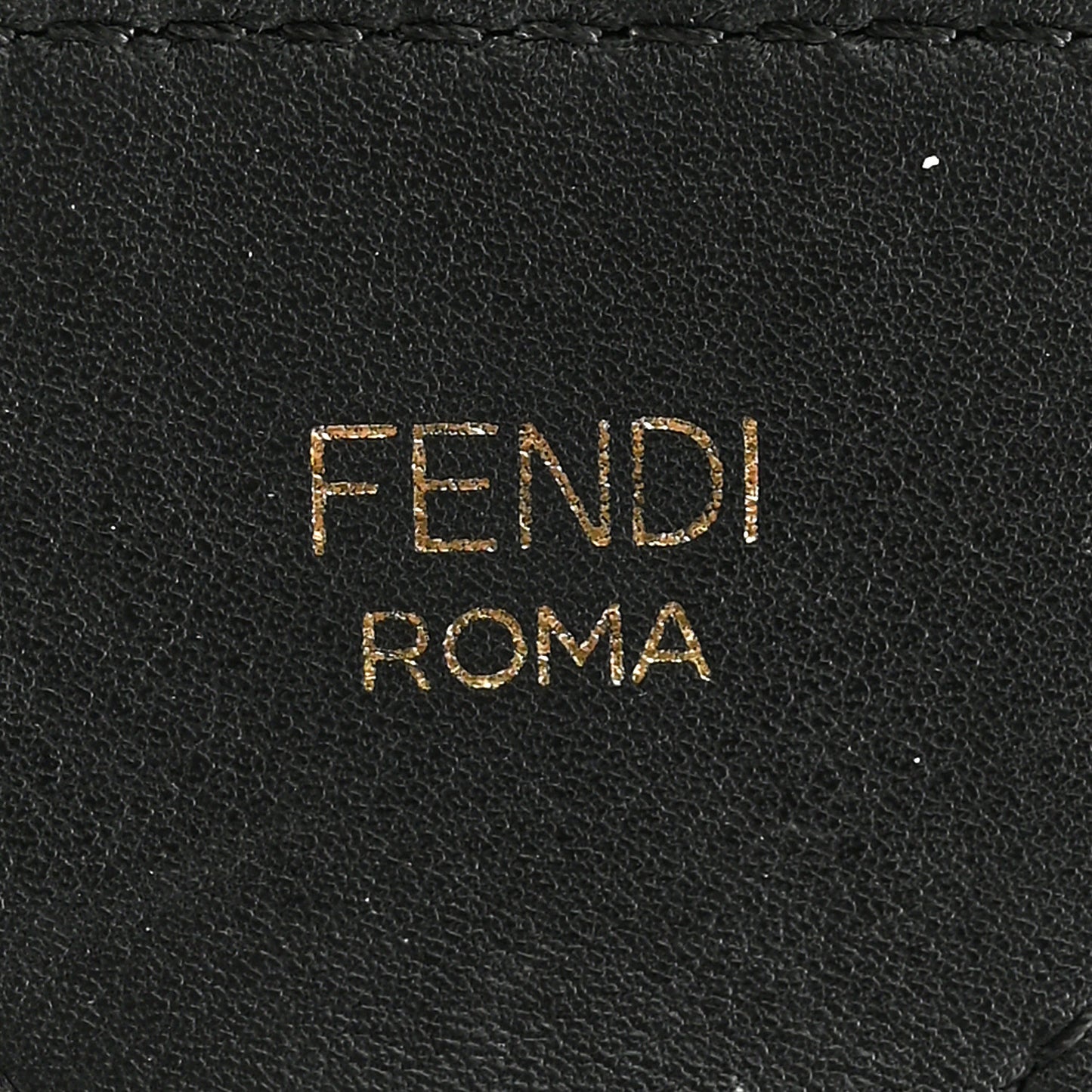 Ribbon Vitello Seta FF 1974 Adjustable Strap You Black