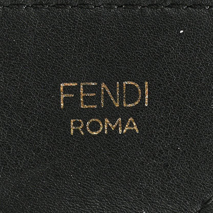 Fendi Ribbon Vitello Seta FF 1974 Adjustable Strap You Black 3 of 5
