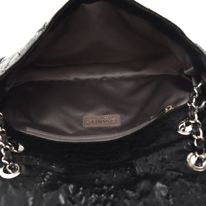 Chanel Coated Canvas Quilted Le Marais Flap Black 5 of 8