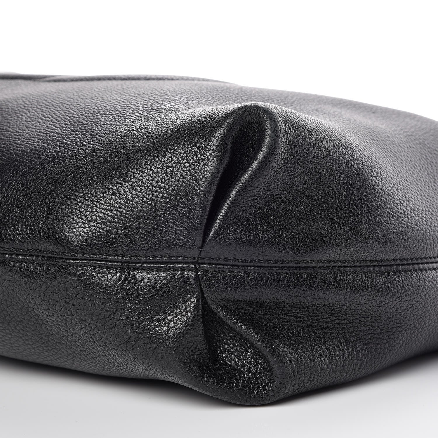 Gucci Pebbled Calfskin Soho Hobo Black 9 of 12