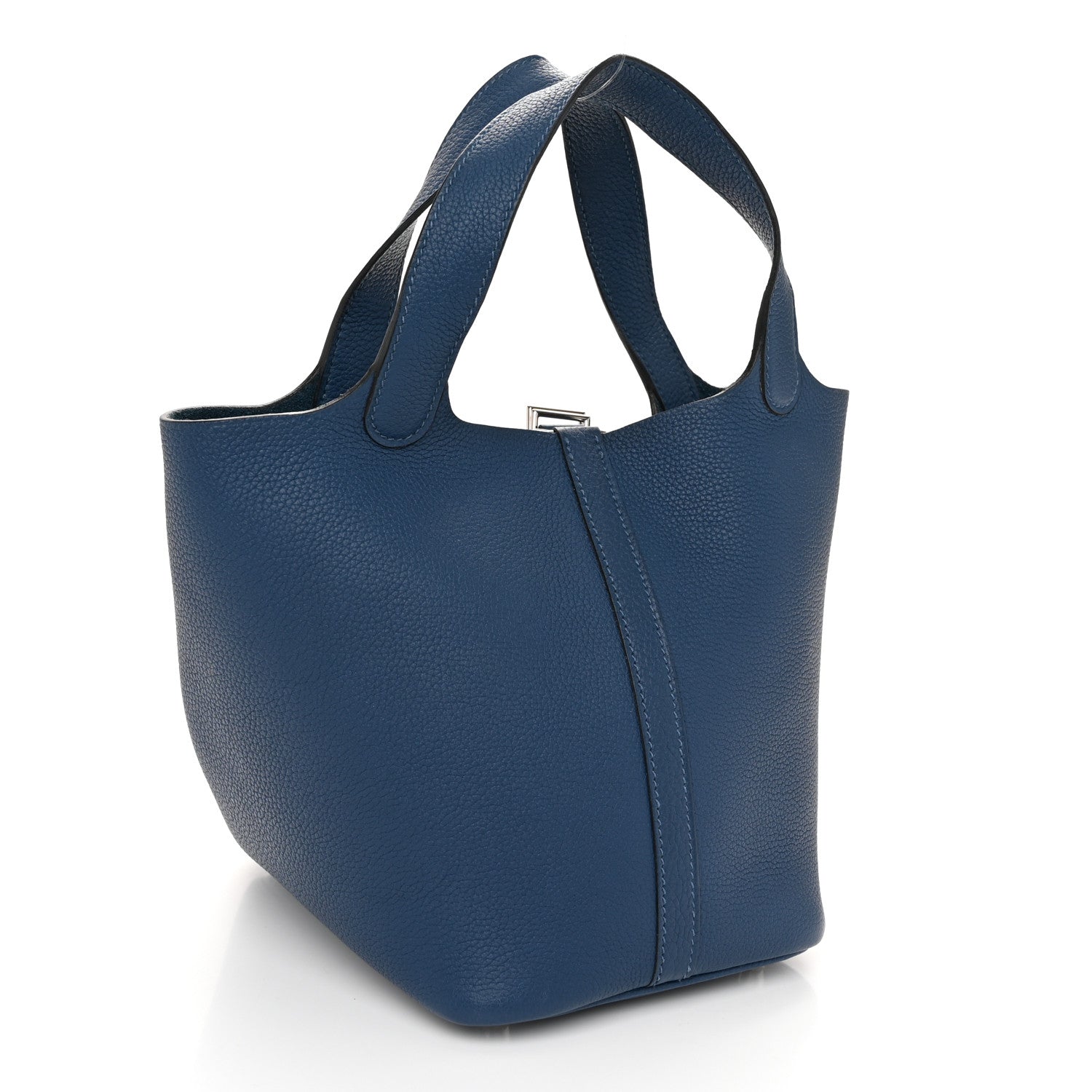 Hermes Taurillon Clemence Picotin Lock 18 PM Deep Bleu 3 of 11