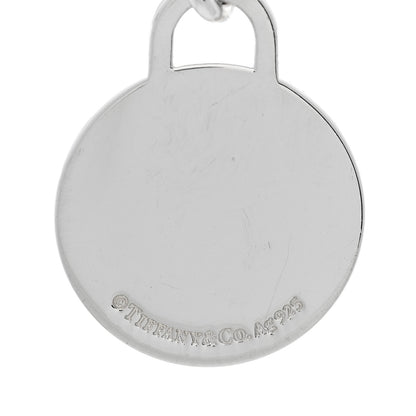 Tiffany Sterling Silver Round Tag Charm Bracelet 3 of 3
