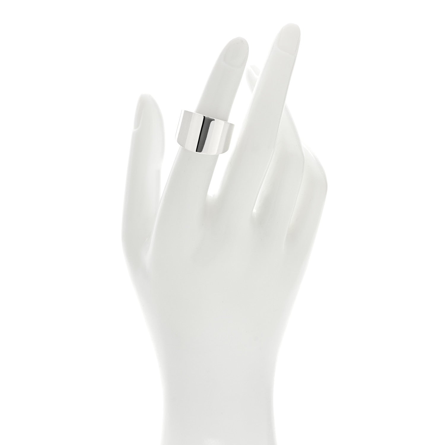 Tiffany Sterling Silver Out of Retirement Wide Ring 50 5.5 2 of 5