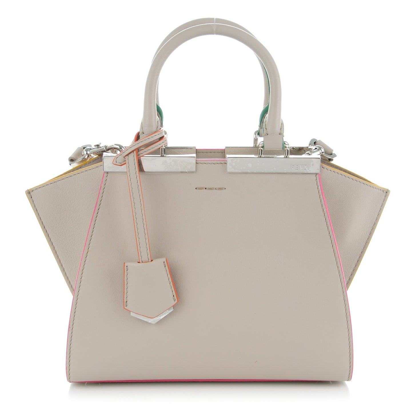 Vitello Dolce Mini 3Jours Tote Grigio Polvere