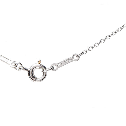 Tiffany Platinum Diamond .33ct Elsa Peretti Diamonds by the Yard Pendant Necklace 7 of 11