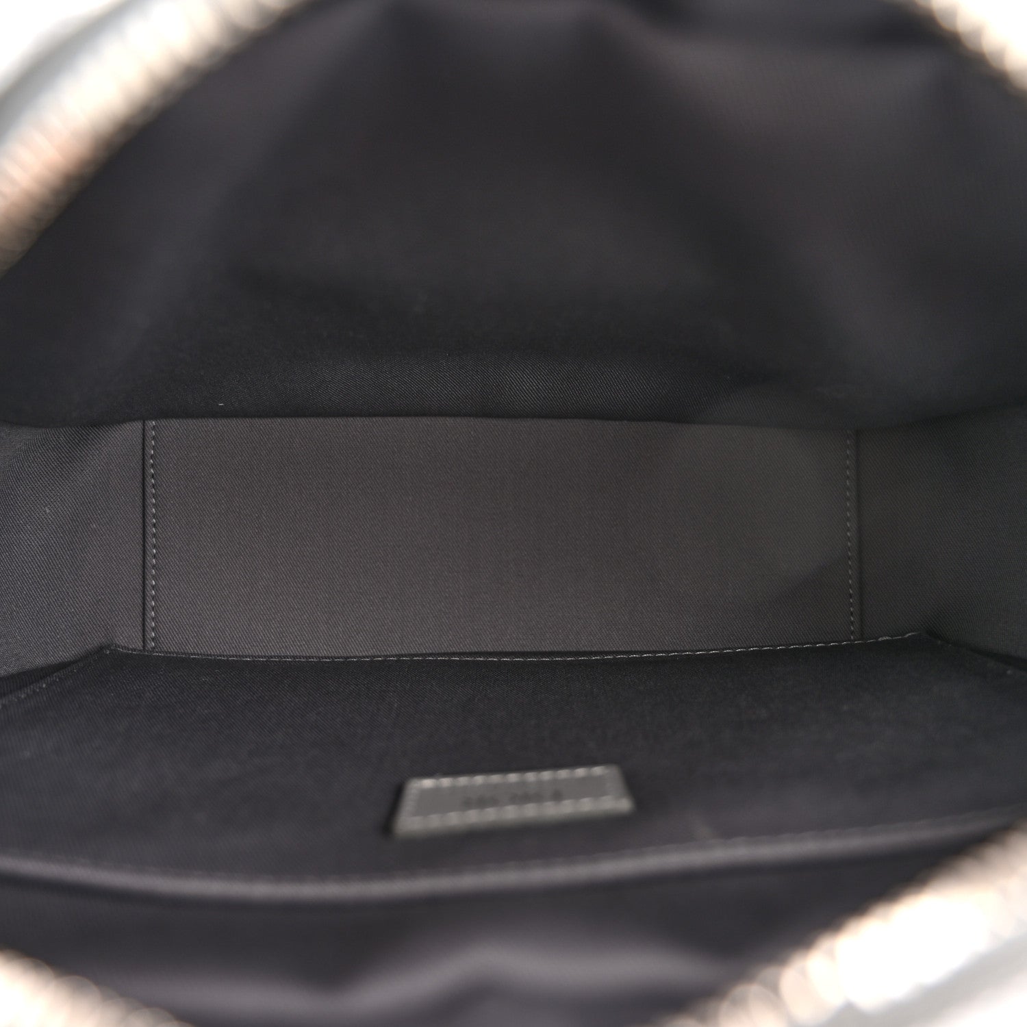 Christian Dior Coated Canvas CD Diamond Hit The Road Messenger Grey 5 of 10