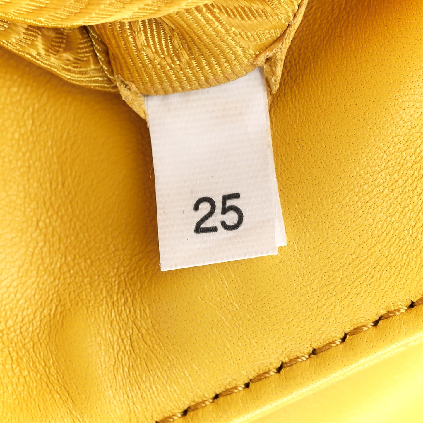 Nappa Triangle Stitched Small Spectrum Bag Soleil
