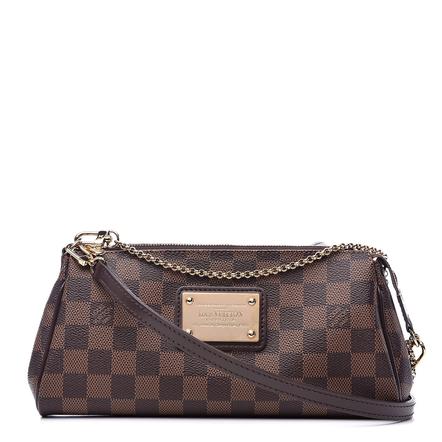 Damier Ebene Eva Clutch
