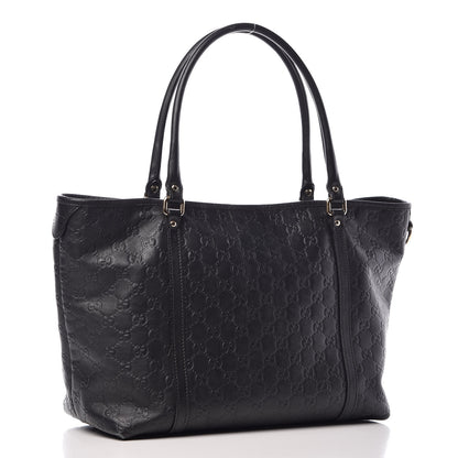 Gucci Guccissima Vitello Tender Medium Joy Tote Black 3 of 16
