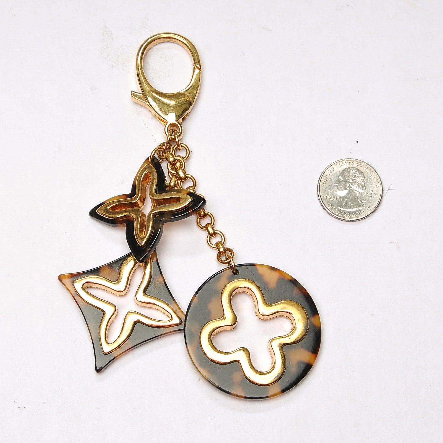 Louis Vuitton Insolence Bag Charm Ecaille 2 of 4