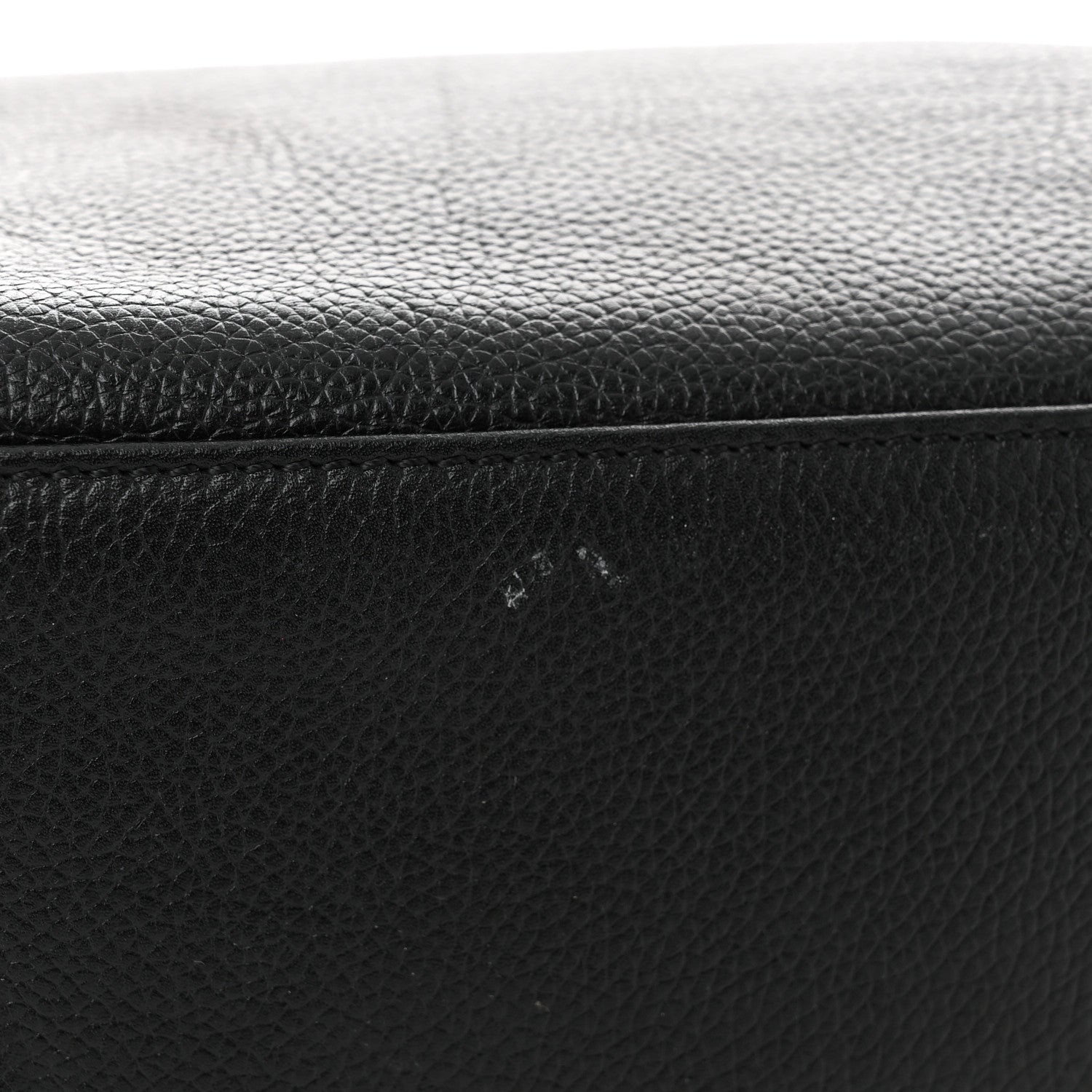 Chanel Calfskin Cerf Executive Shopper Tote Black 12 of 12