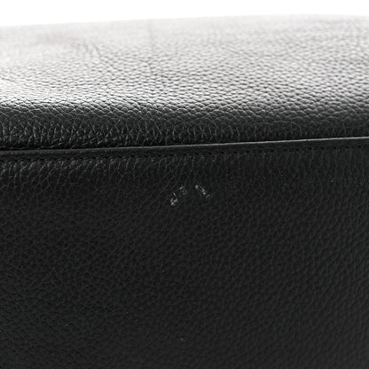 Chanel Calfskin Cerf Executive Shopper Tote Black 12 of 12