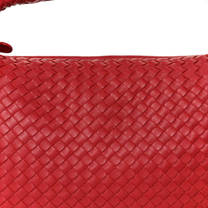 Bottega Veneta Nappa Intrecciato Large Veneta Hobo Red 9 of 12