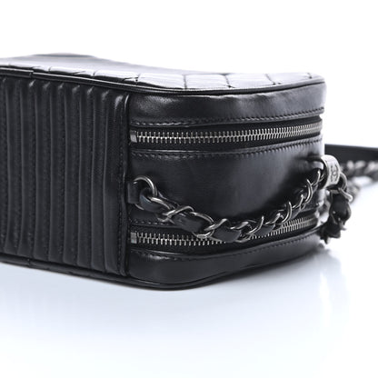 Chanel Lambskin Small Coco Boy Camera Case Black 11 of 13