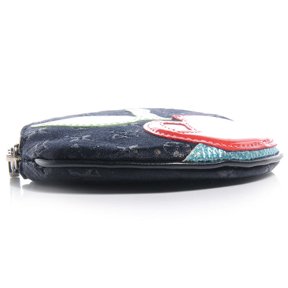 Louis Vuitton Mini Monogram Conte de Fees Apple Round Coin Purse 4 of 9