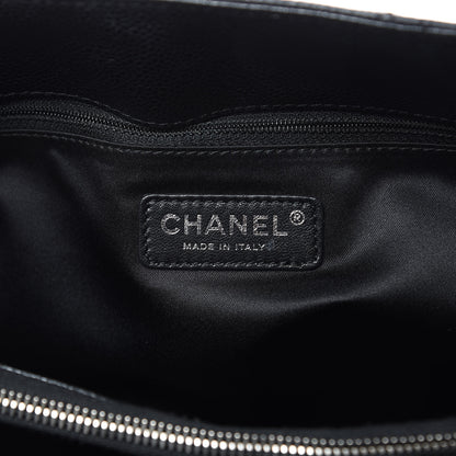 Chanel Caviar Quilted Grand Shopping Tote GST Black 8 of 10
