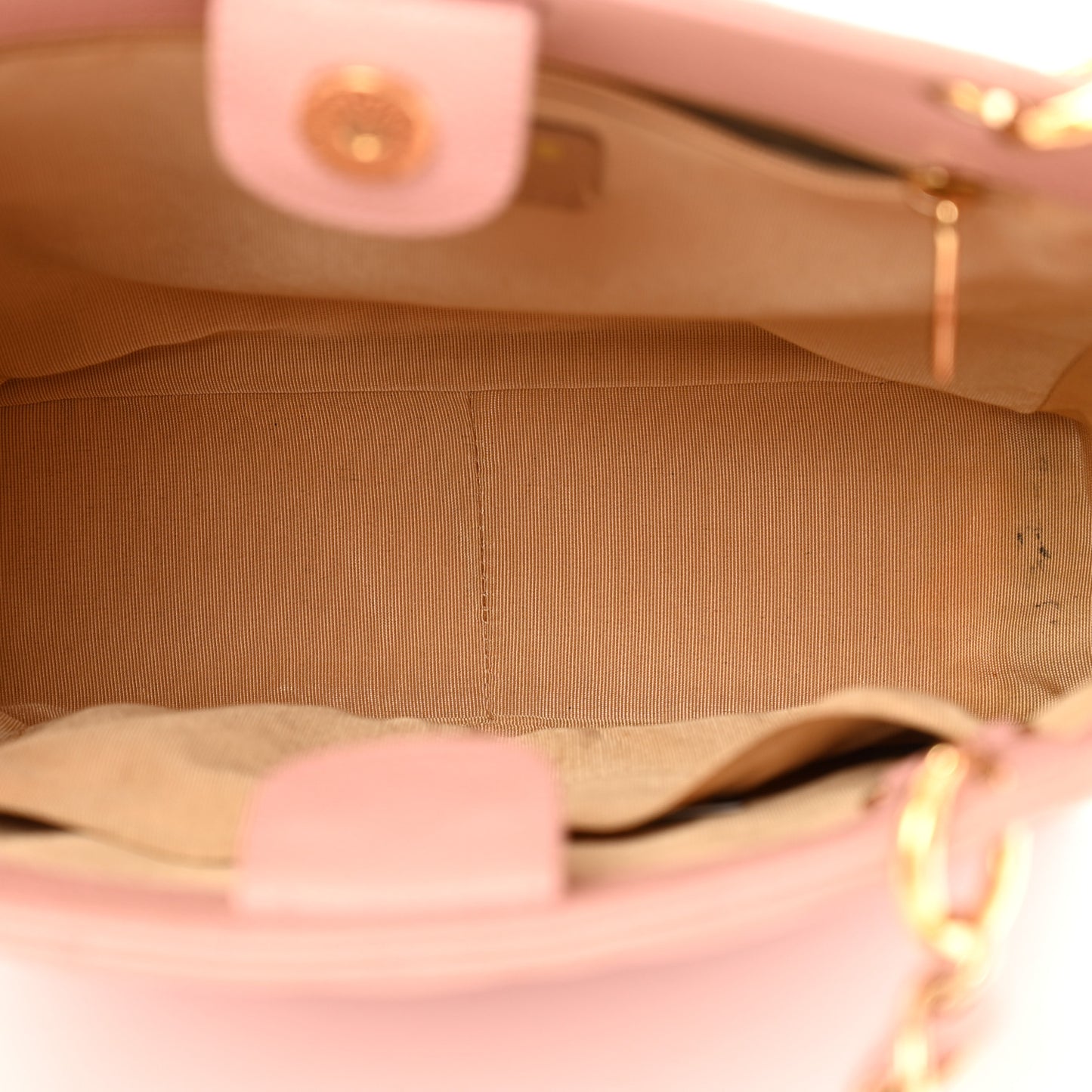 Caviar Quilted Petit Shopping Tote PST Pink