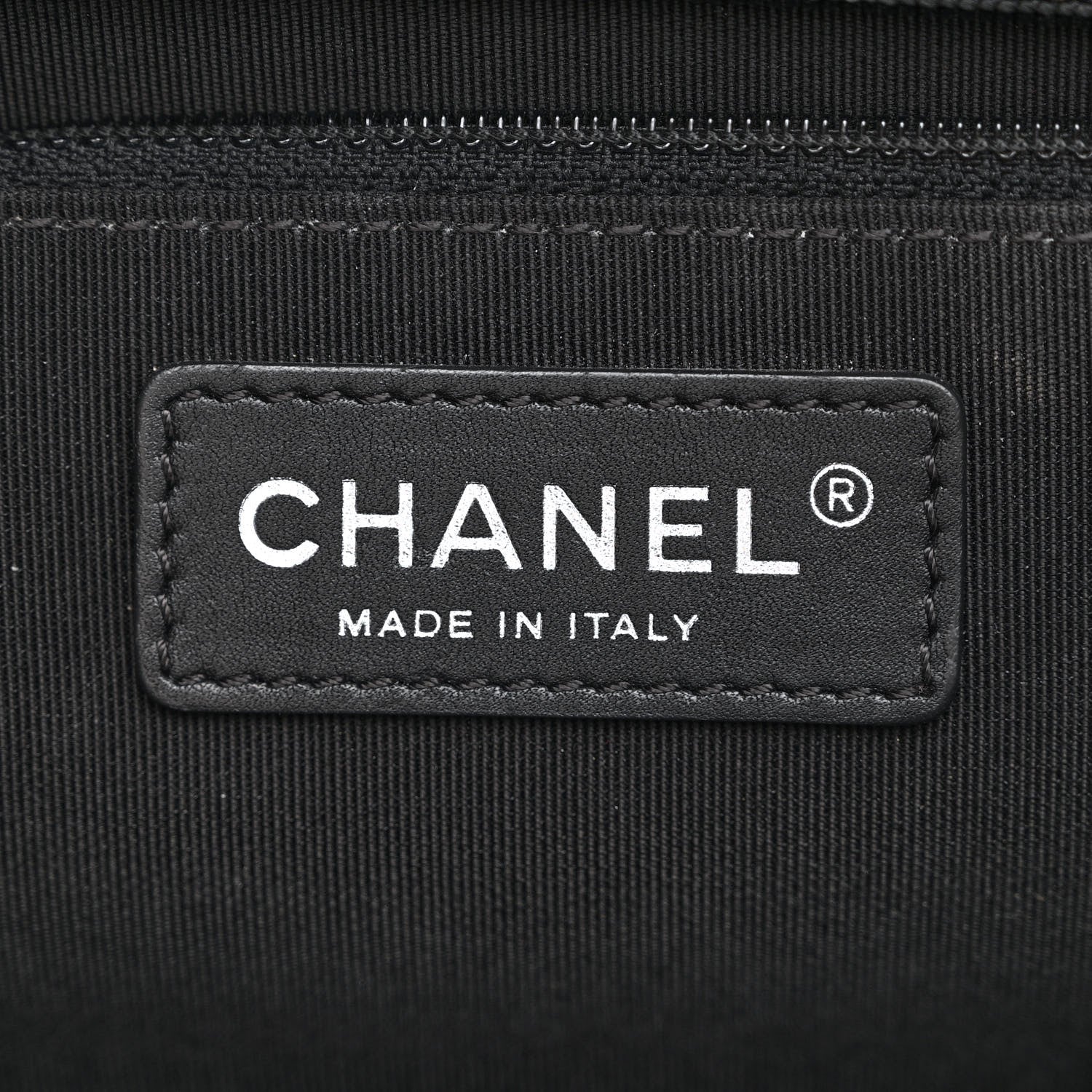 Chanel Caviar Quilted Medium Rock In Rome Single Flap Black 9 of 18