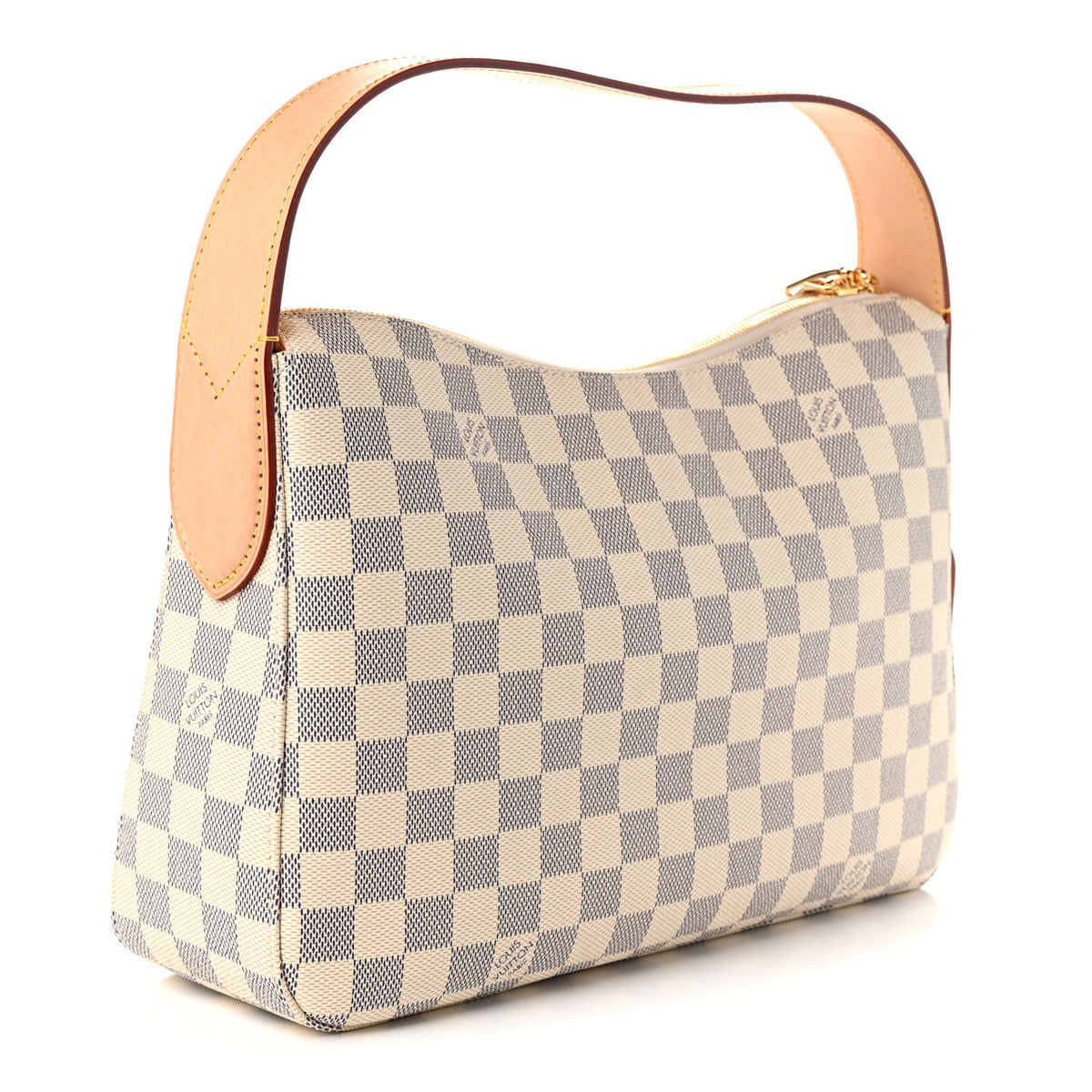 Damier Azur Slouchy PM Rose Ballerine
