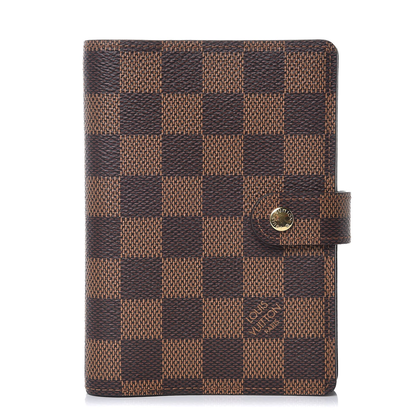 Damier Ebene Small Ring Agenda Cover