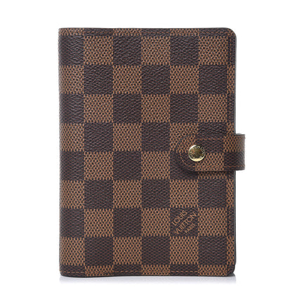 Louis Vuitton Damier Ebene Small Ring Agenda Cover 1 of 6