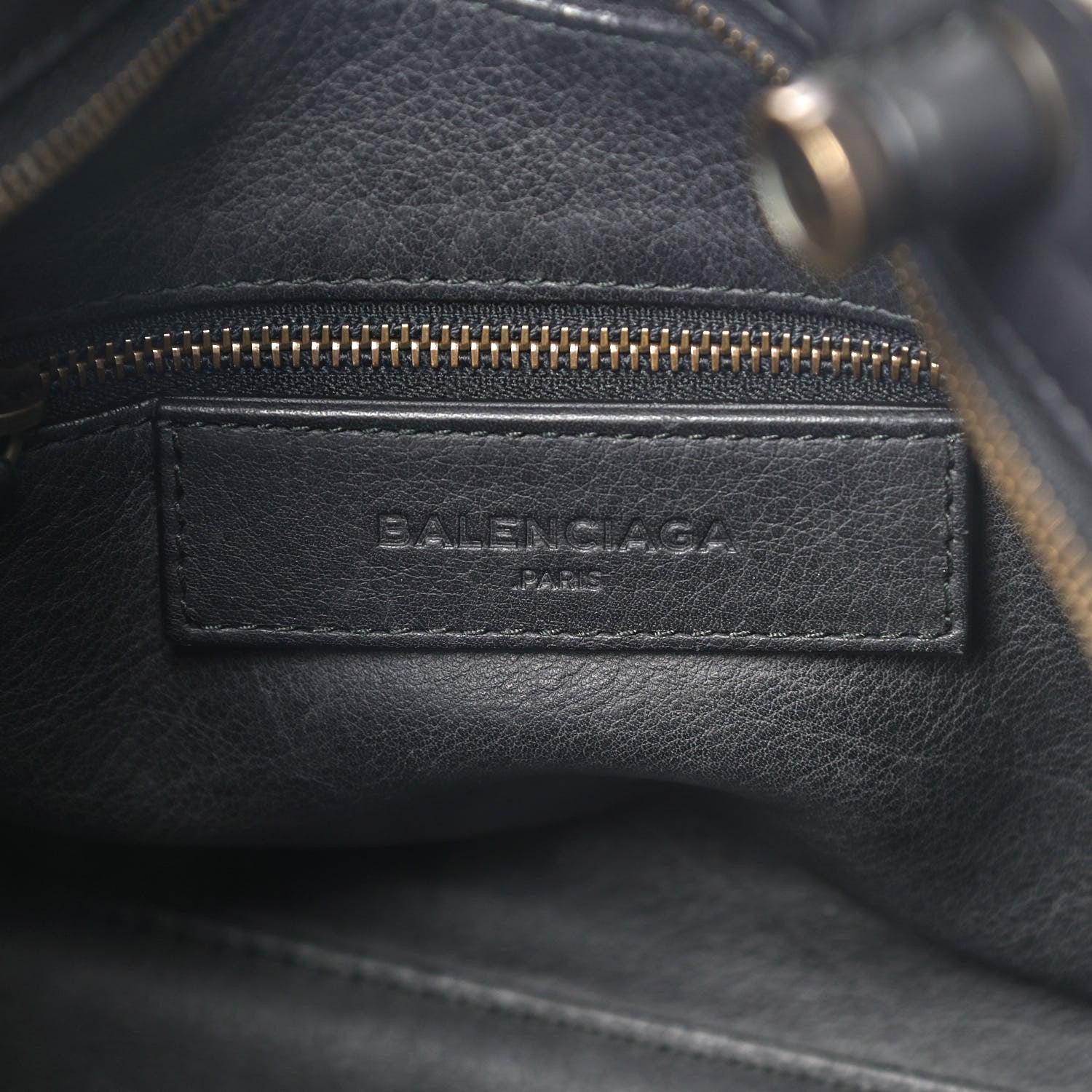 Balenciaga Veau Grana Perforated Blackout Hardware S City Black 8 of 10