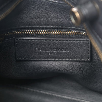 Balenciaga Veau Grana Perforated Blackout Hardware S City Black 8 of 10
