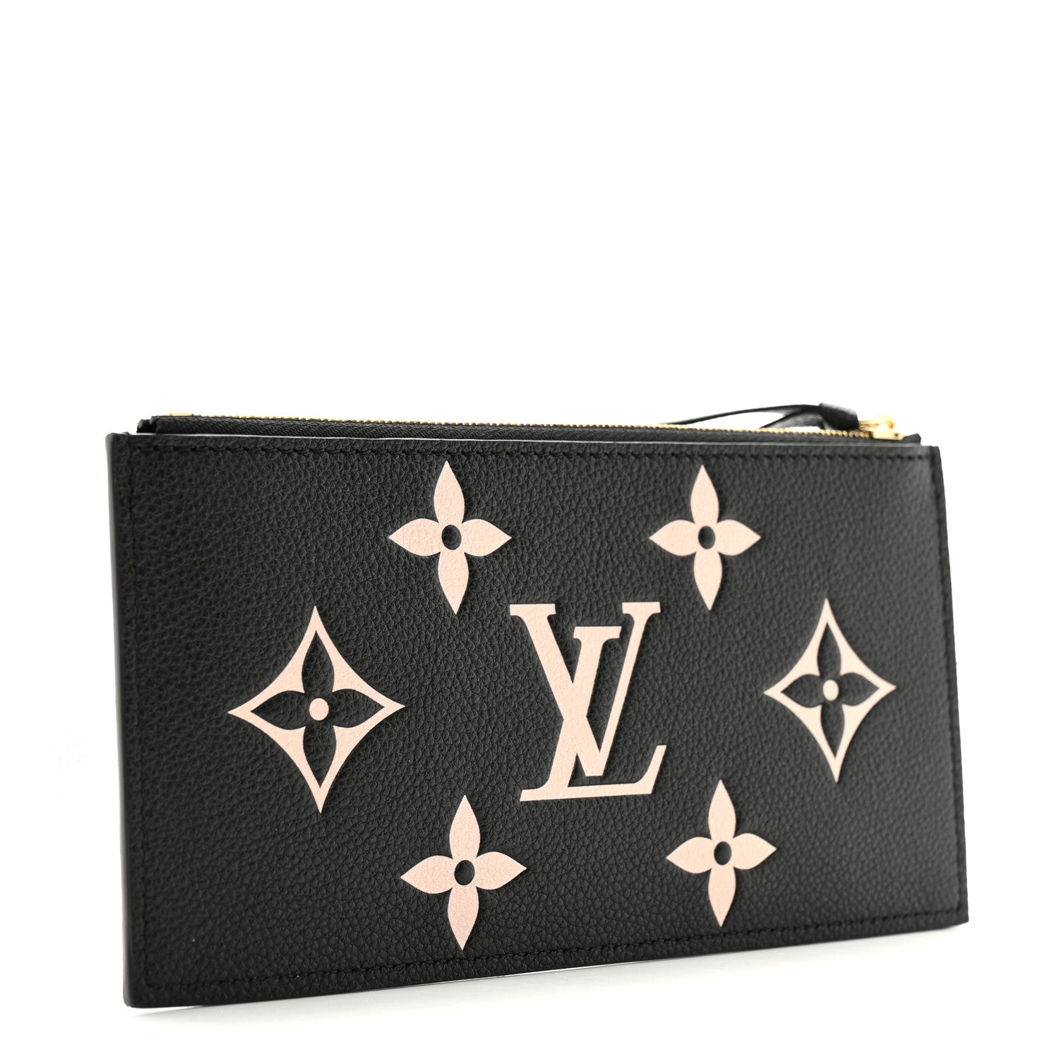 Louis Vuitton Empreinte Monogram Giant Crafty Pochette Felicie Zippered Insert Black 3 of 6
