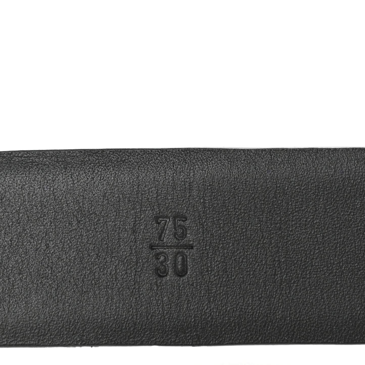 Calfskin CC Belt 75 30 Black