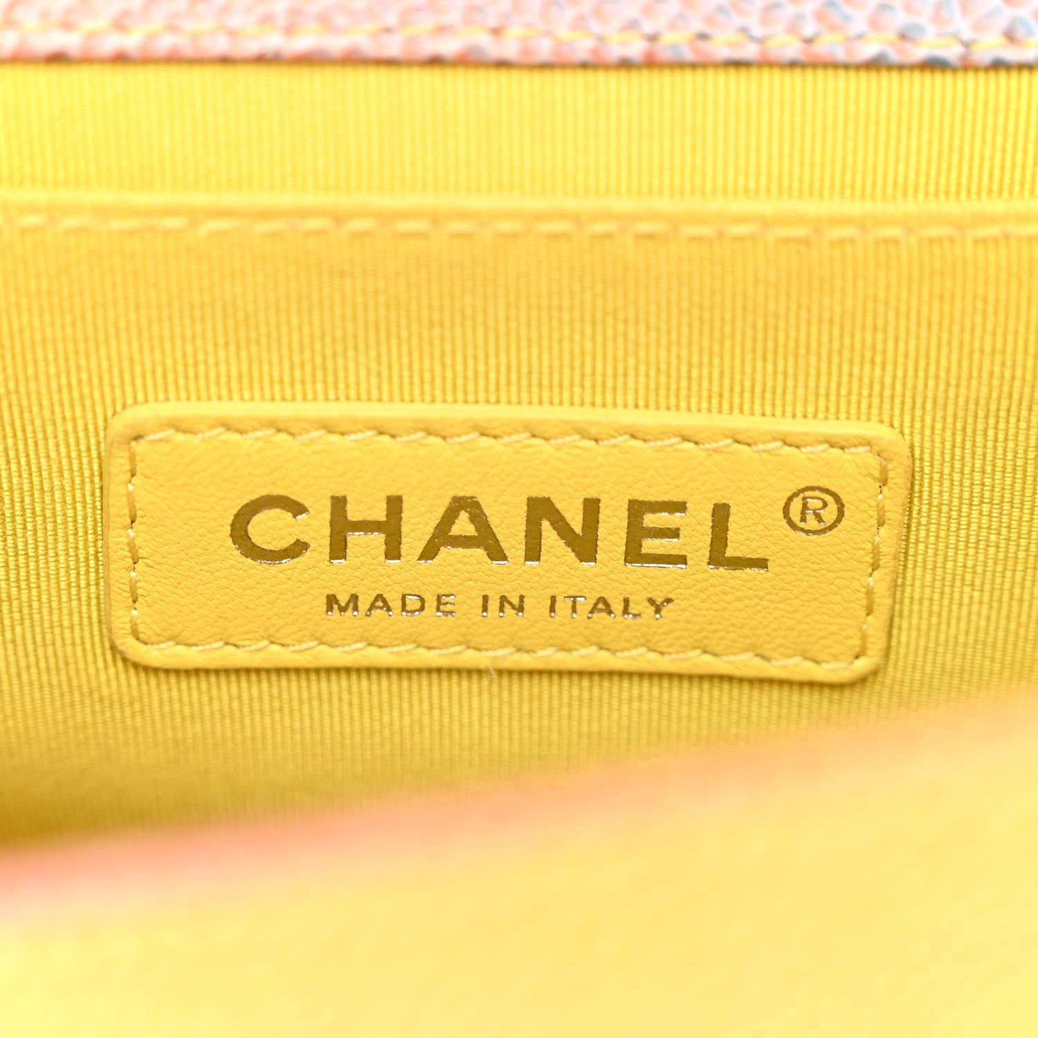 Chanel Caviar Quilted Medium Cuba Rainbow Boy Flap Multicolor 6 of 11