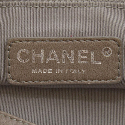 Chanel Leather Modern Chain Tote Metallic 5 of 9